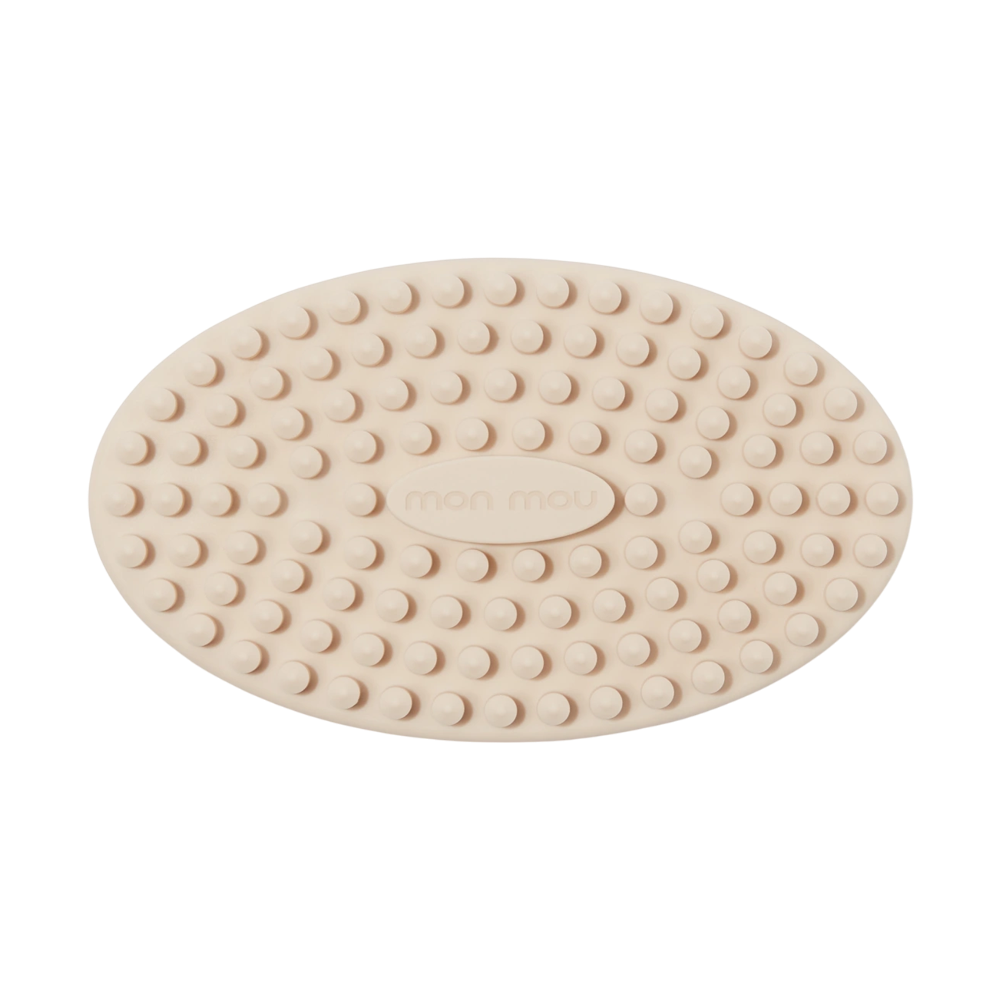 MON MOU Soft Body Brush Nude - Силіконова губка для очищення шкіри MON MOU Soft Body Brush Nude - Силіконова губка для очищення шкіри
